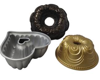 Bundt Cake Molds Viking Heart Christmas