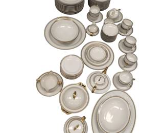 Limoges France China Dishes Set God Greek Key Trim