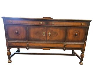 Dining Sideboard Credenza Linen 3 Drawers DIY TV Base Bar Cabinet