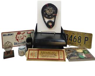 Marathon Oil Wall Thermometer Industrial