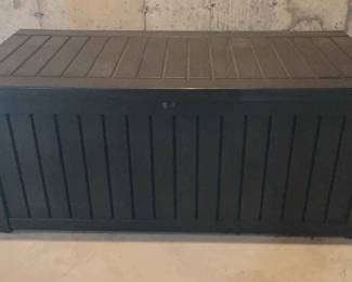 Brown Resin Deck Box