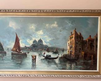 Grand Canal In Venice Artwork