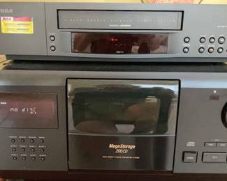 Sony CD Player RCA VHS Player