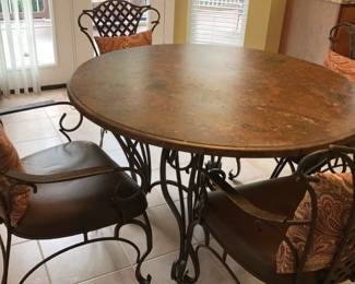 Hooker Dining Table 4 Chairs
