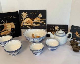 Pacific Islander Rice Bowls And Art