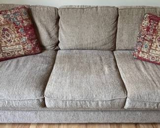 Craftmaster Furniture Fabric Sofa, Pillows Included