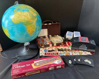St. Louis in a Box, Cribbage, Playing Cards, Globe, More 