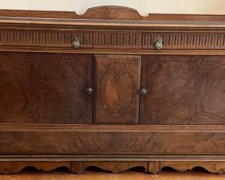 Vintage Excel MFG Co Wood Buffet
