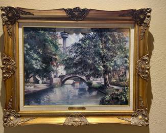 Vives Atsara print in Baroque style  frame