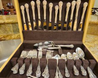 Sterling flatware "Old Master" by Towle