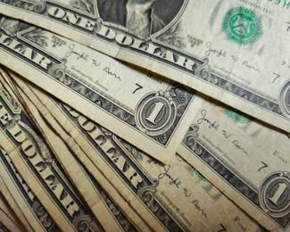 136 Barr Notes ($1 bills signed by Secretary Joseph W. Barr, who served only 28 days.) Collectible