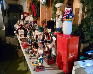 Loads of Christmas & Holiday Nutcrackers and Wreaths