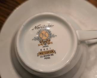 Noritake China in "Whitebrook" Pattern