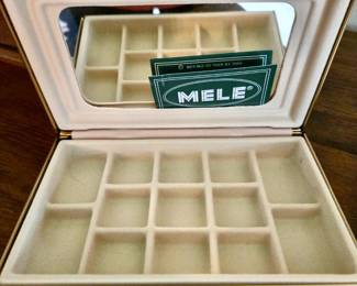 Vintage Mele Jewelry Case