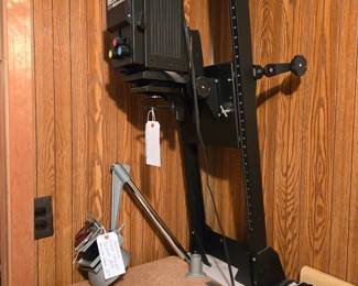Beseler Dichro 67S Photo Enlarger and much more dark room equipment