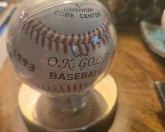 Signed Baseball Collection