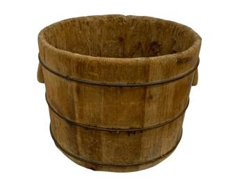 1044 - Wooden Bucket 10 x 14
