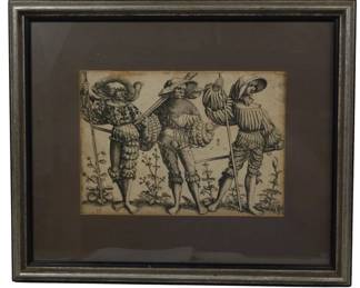 842 - Framed Print 15x19