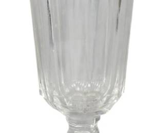 697 - Pressed Glass Celery Vase 9"