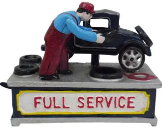 751 - Cast Iron Full Service Bank 5.5"