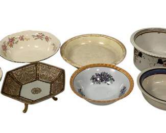 1134 - Group Porcelain Bowls