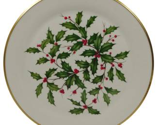 814 - Lenox Holiday Platter 12.5"
