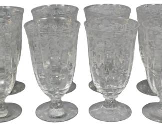 701 - 8 Fostoria Navarre Iced Teas 6"