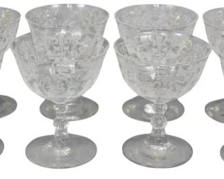 696 - 8 Fostoria Navarre Sherbets 4.5"