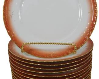 832 - 17 Jules Etienne Cabinet Plates 10"