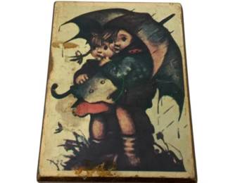 1145 - Hummel Trinket Music Box 2 x 4 x 3