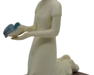 799 - Vintage Cybis Bisque Figurine 5"