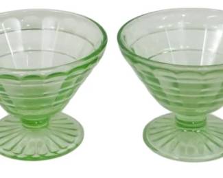 765 - 4 Uranium Green Sherbets