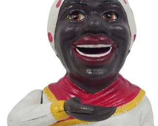 723 - Cast Iron Mechanical Bank 7"