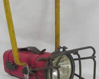 643 - Vintage Mining Railroad Lantern 12" You are buying a used as-is electric/electronic item. We do not guarantee all components are present, and if it is not expressly stated, it is untested.