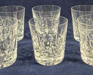844 - 6 Waterford Kylemore Double Old Fashioned 3.5"
