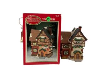 1149 - Dickens Collection Towne Series Home 7 x 6 x 4 You are buying a used as-is electric/electronic item. We do not guarantee all components are present, and if it is not expressly stated, it is untested.