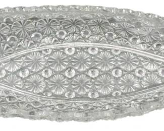 671 - Buttons & Bows Banana Boat Bowl 3x14x5