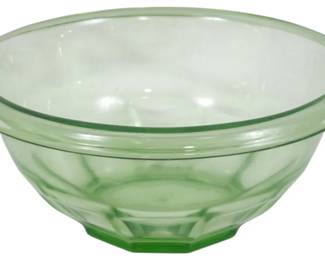 744 - Uranium Green Mixing Bowl 3.5 x 9