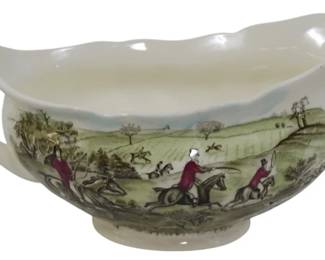 825 - Johnson Bros Tally Ho Gravy Boat 4x8x4