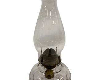 1032 - Vintage Oil Lamp 13"