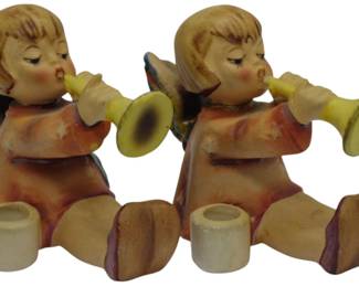 800 - Pair Hummel Angel Figurines 3"