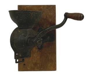1015 - Royal Wall Mount Coffee Grinder 9 x 5.5 x 6