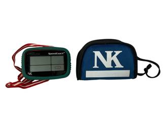 1146 - NK SpeedCoach with Case You are buying a used as-is electric/electronic item. We do not guarantee all components are present, and if it is not expressly stated, it is untested.