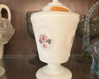Fenton custard candy dish