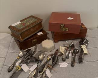Jewelry and silverplate 