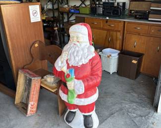 Santa blowmold 