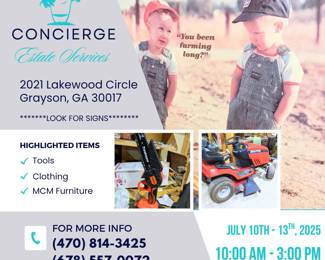 Grayson Estate Sale Concierge Estate Sale Service