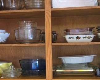 Loads of Bakeware; Mixing Bowls; Juicer; Pie Pans and so much more!