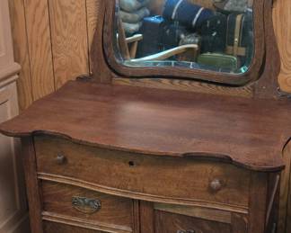 Antique Oak Dresser / Commode
