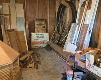 Loads of Wood, Plastic Tubing; and much more!